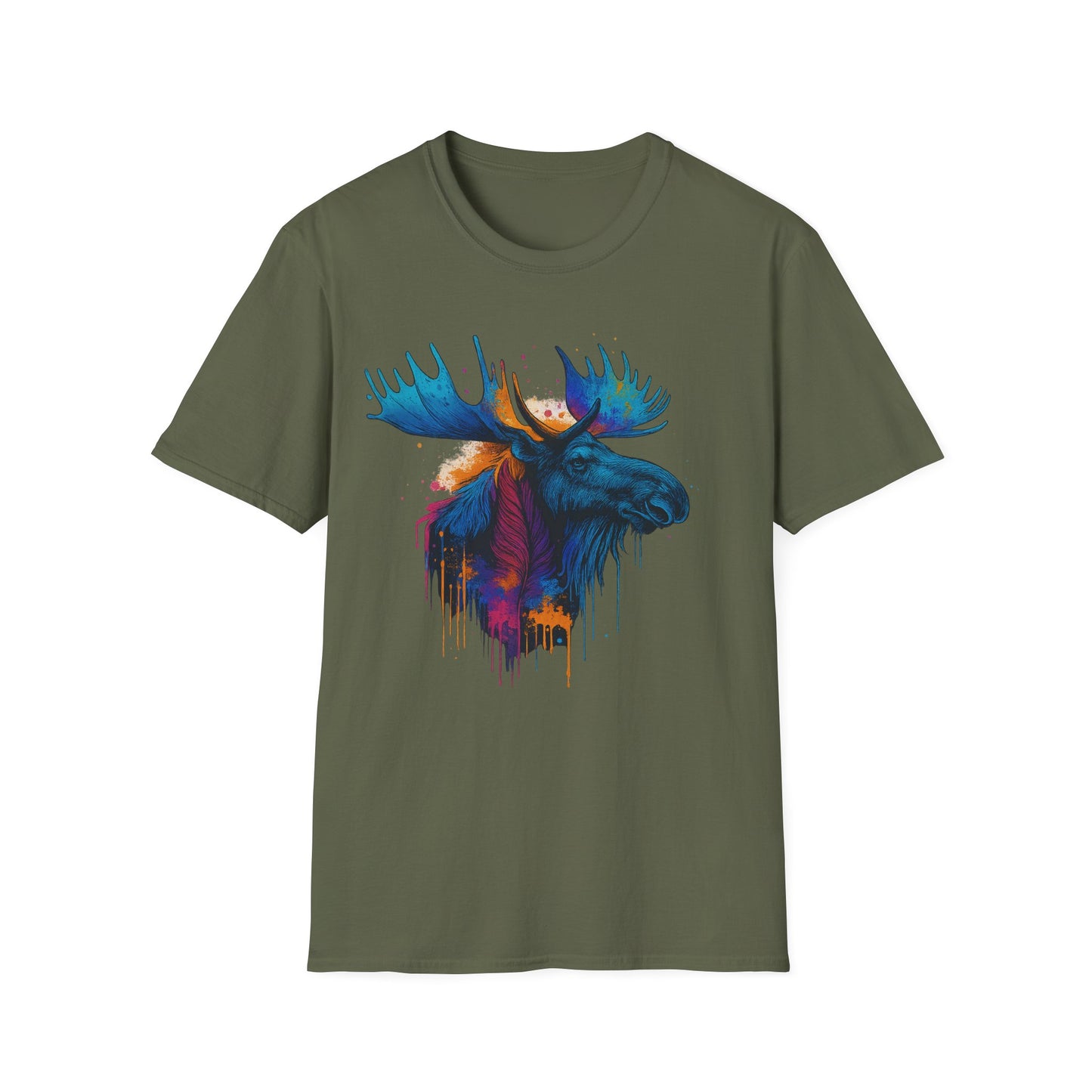 Color Rush Moose T-Shirt
