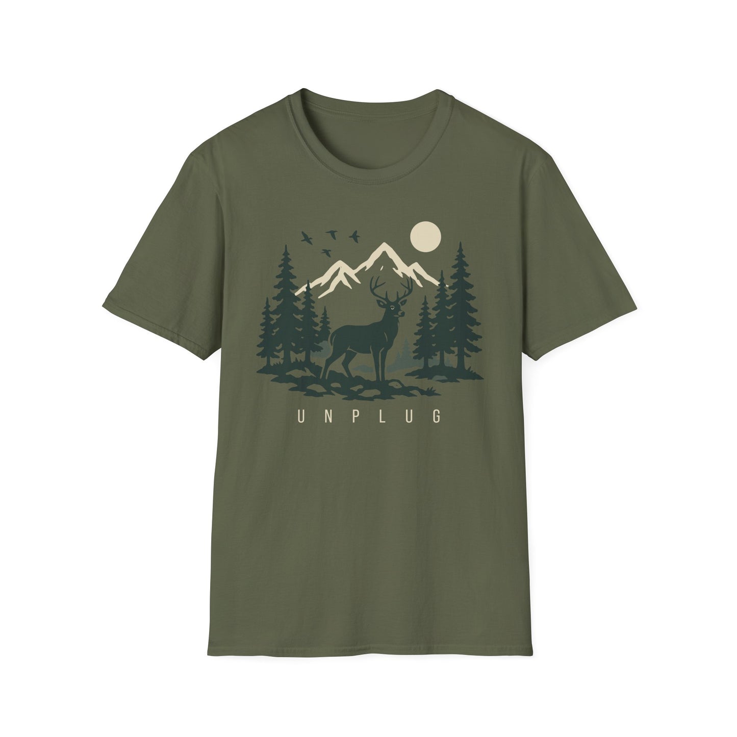 Wilderness Mode On T-Shirt