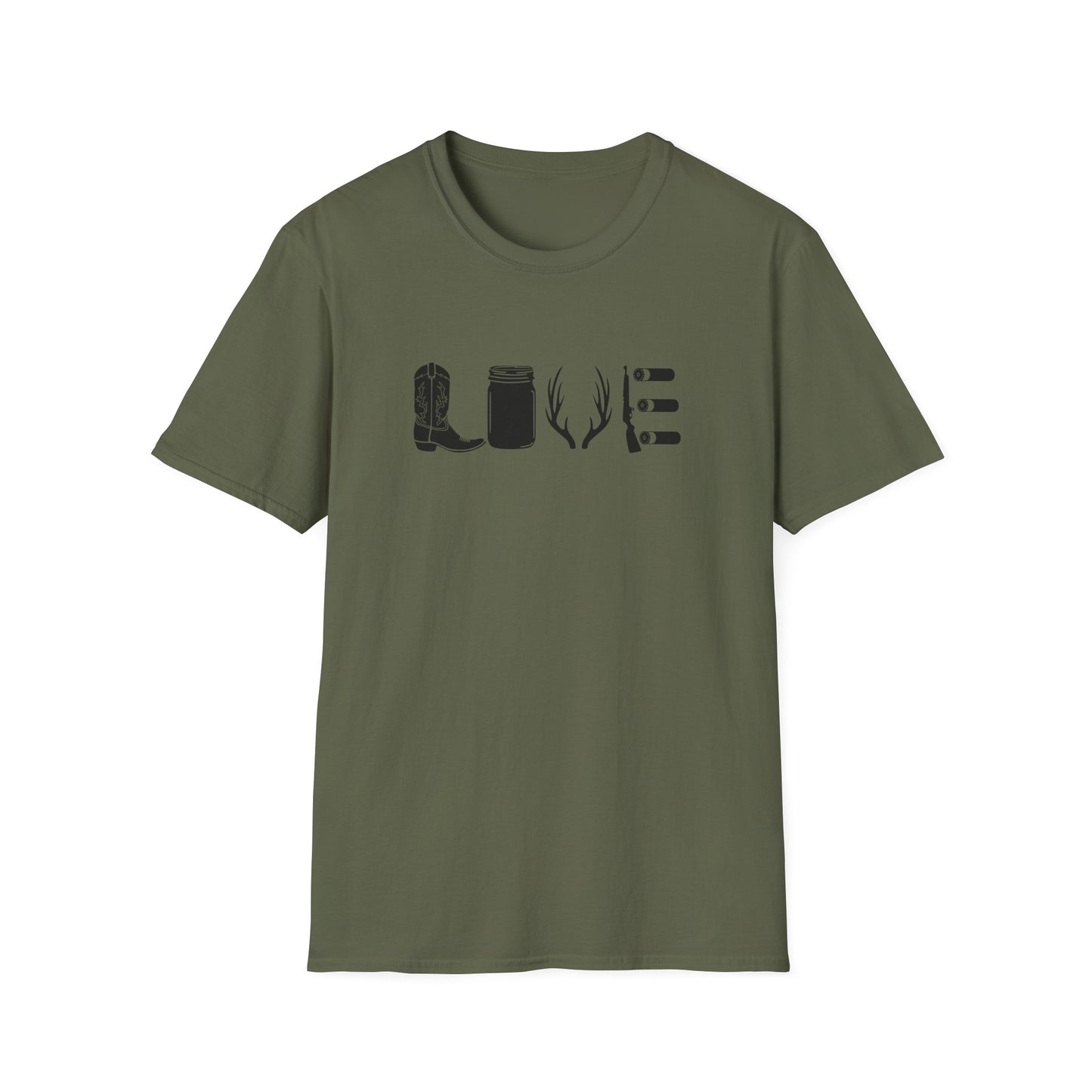 Love Country Hunting T-Shirt