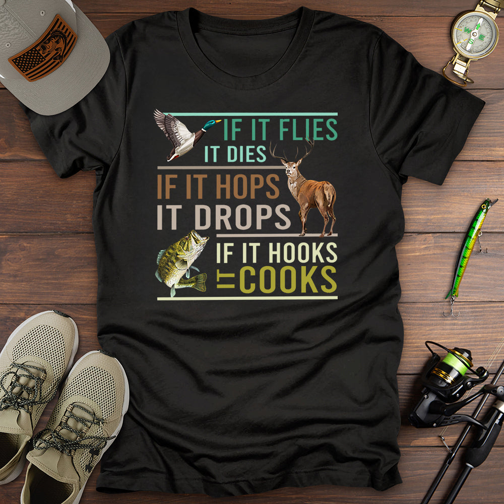 Hunt Fish Cook T-Shirt