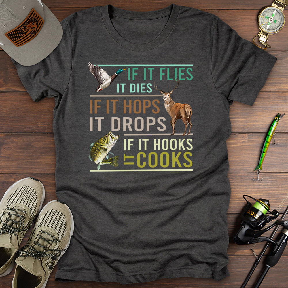 Hunt Fish Cook T-Shirt