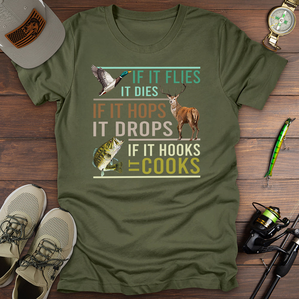 Hunt Fish Cook T-Shirt
