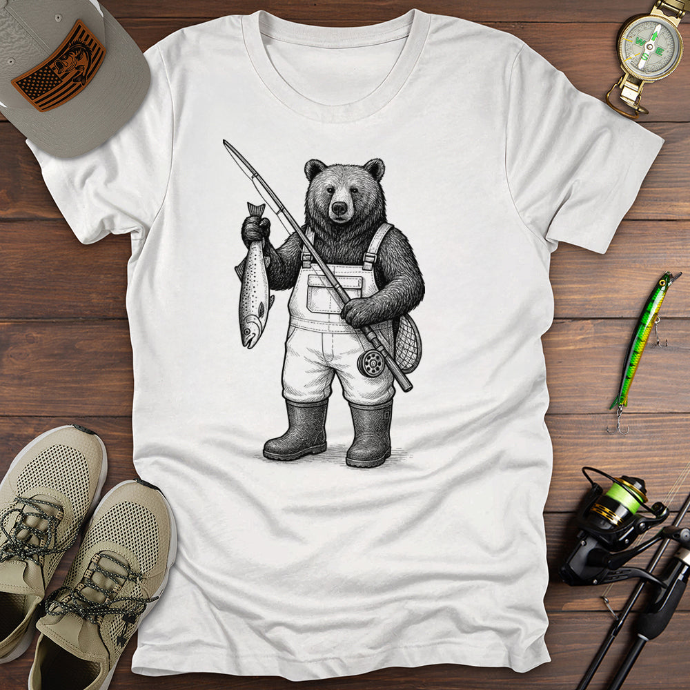 Bear Fishing T-Shirt