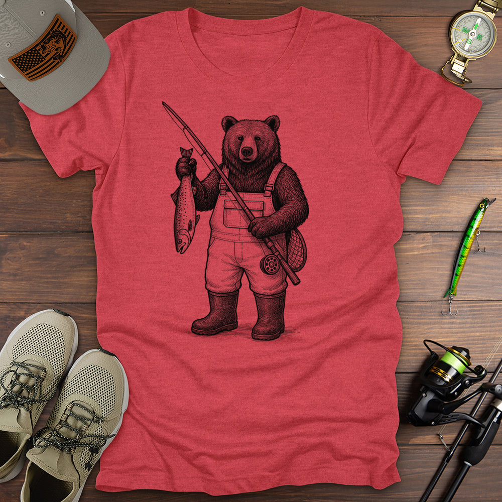 Bear Fishing T-Shirt