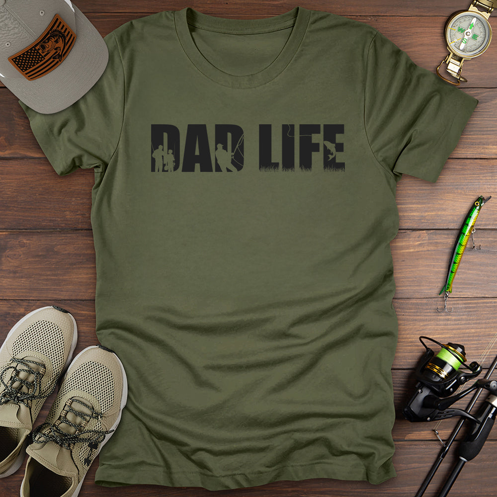 Dad Life Fishing T-Shirt