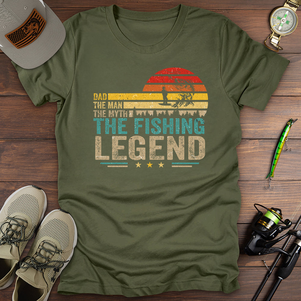 Dad The Fishing Legend T-Shirt