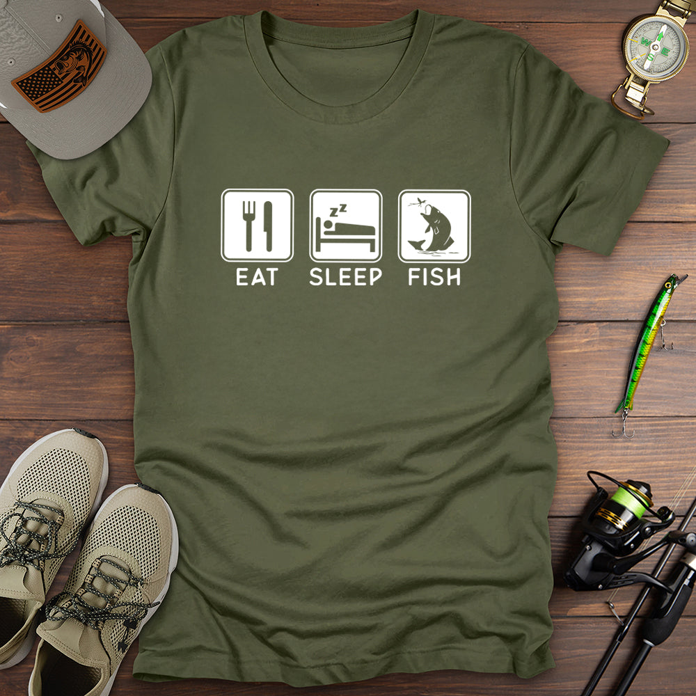 Eat Sleep Fishing T-Shirt