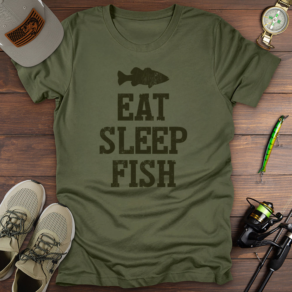 Eat Sleep Fish T-Shirt