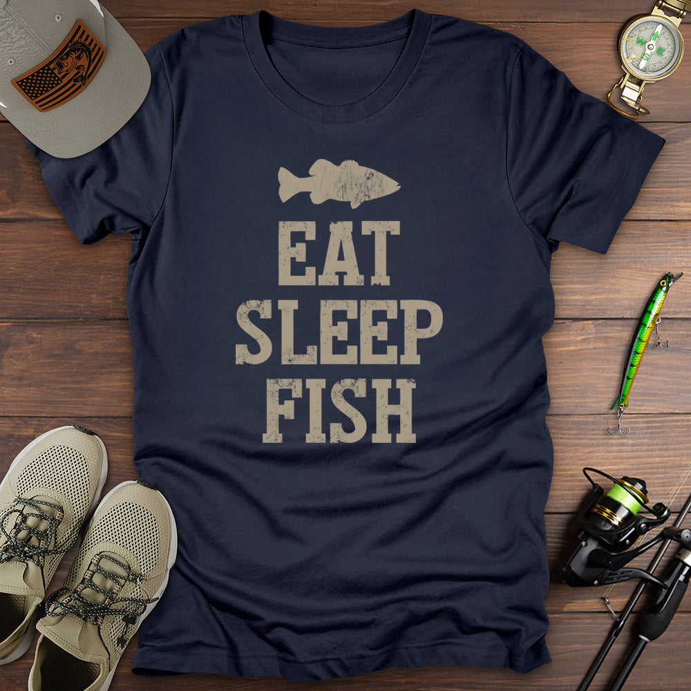 Eat Sleep Fish T-Shirt