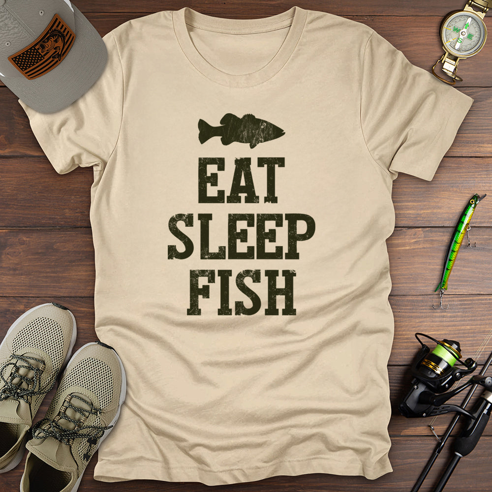 Eat Sleep Fish T-Shirt