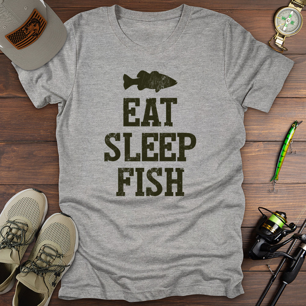 Eat Sleep Fish T-Shirt