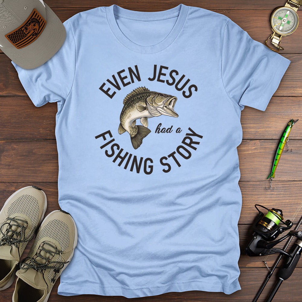 Fish Story Jesus T-Shirt