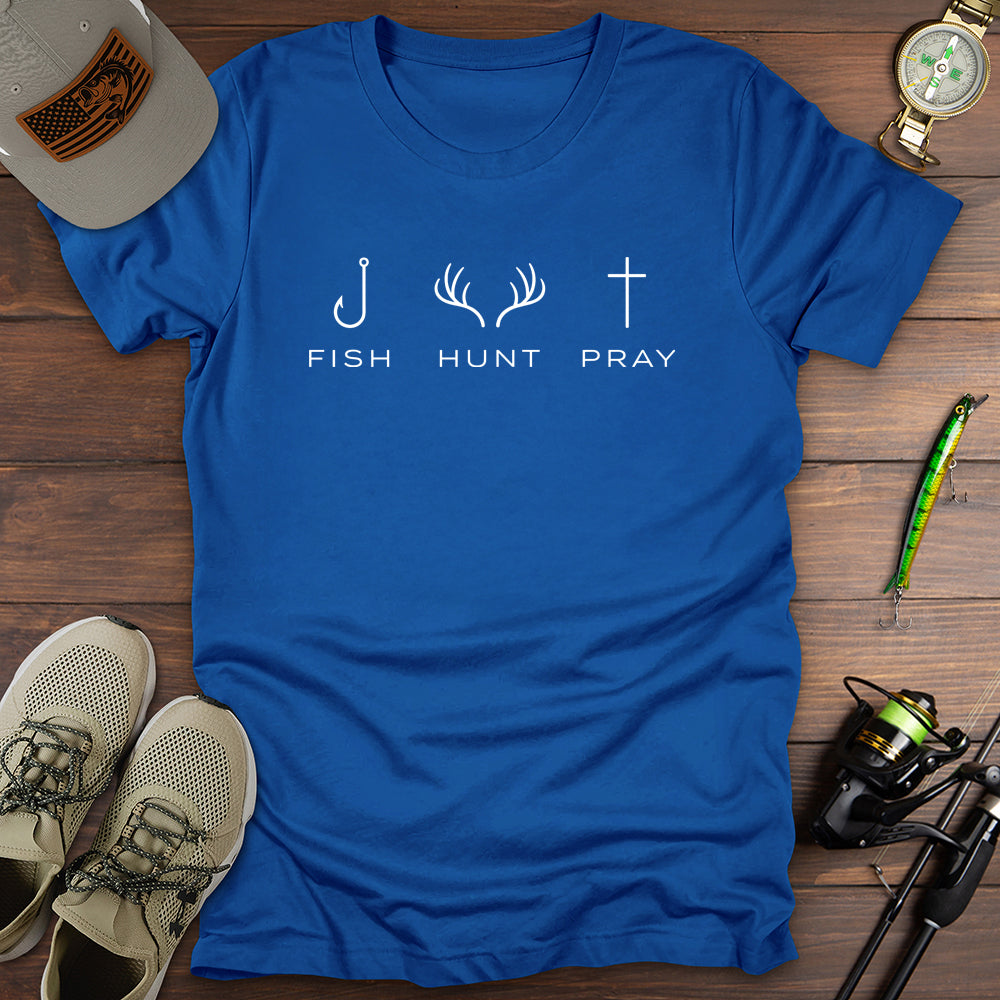 Fish Hunt Pray T-Shirt
