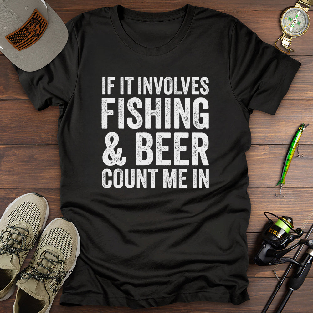 Fishing Beer T-Shirt