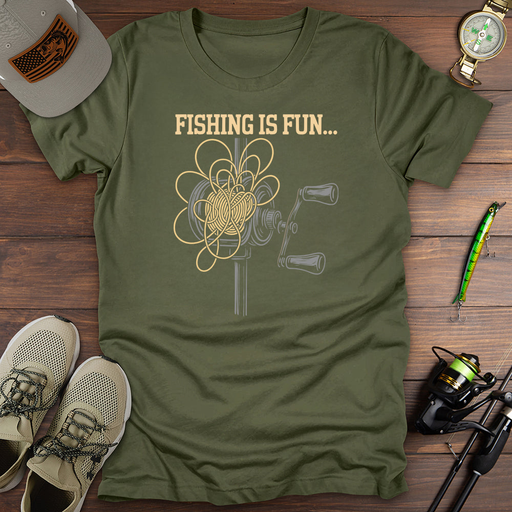 Fishing is Fun T-Shirt
