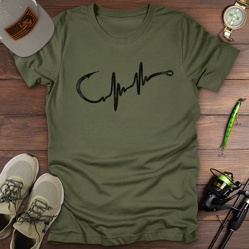 Heartbeart Fishing T-Shirt