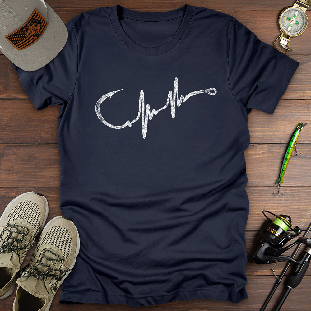 Heartbeart Fishing T-Shirt