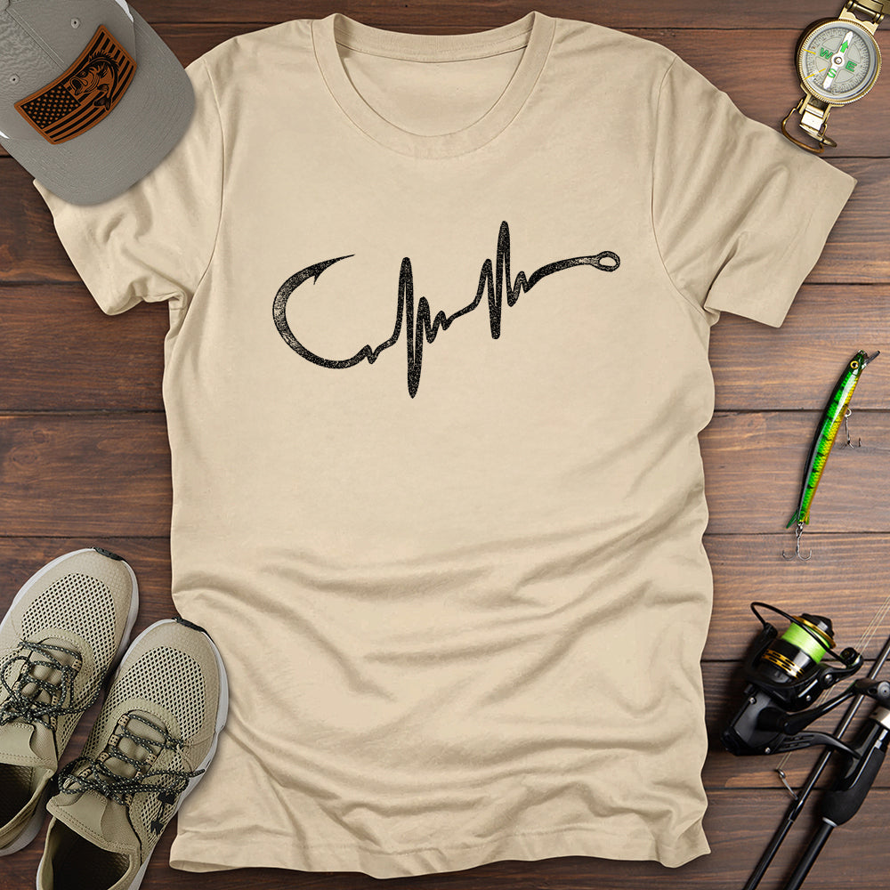 Heartbeart Fishing T-Shirt