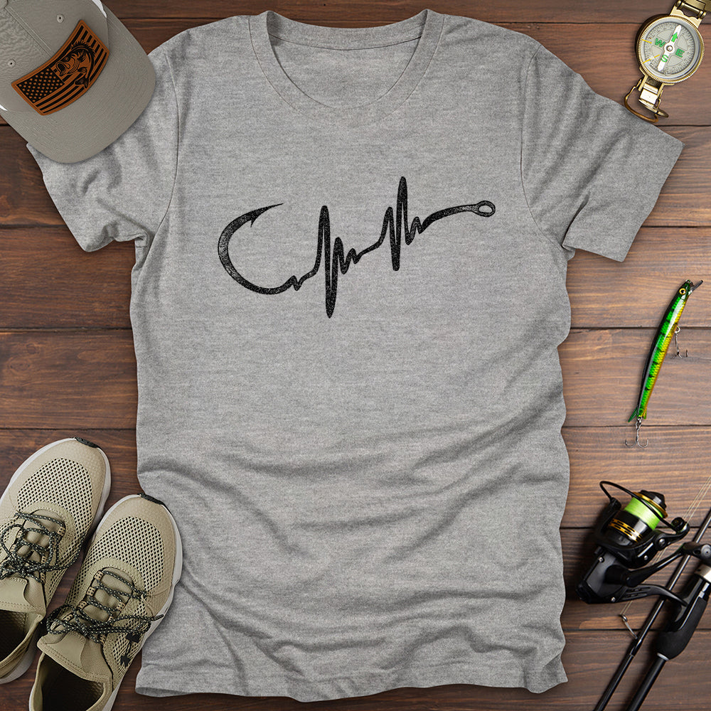 Heartbeart Fishing T-Shirt