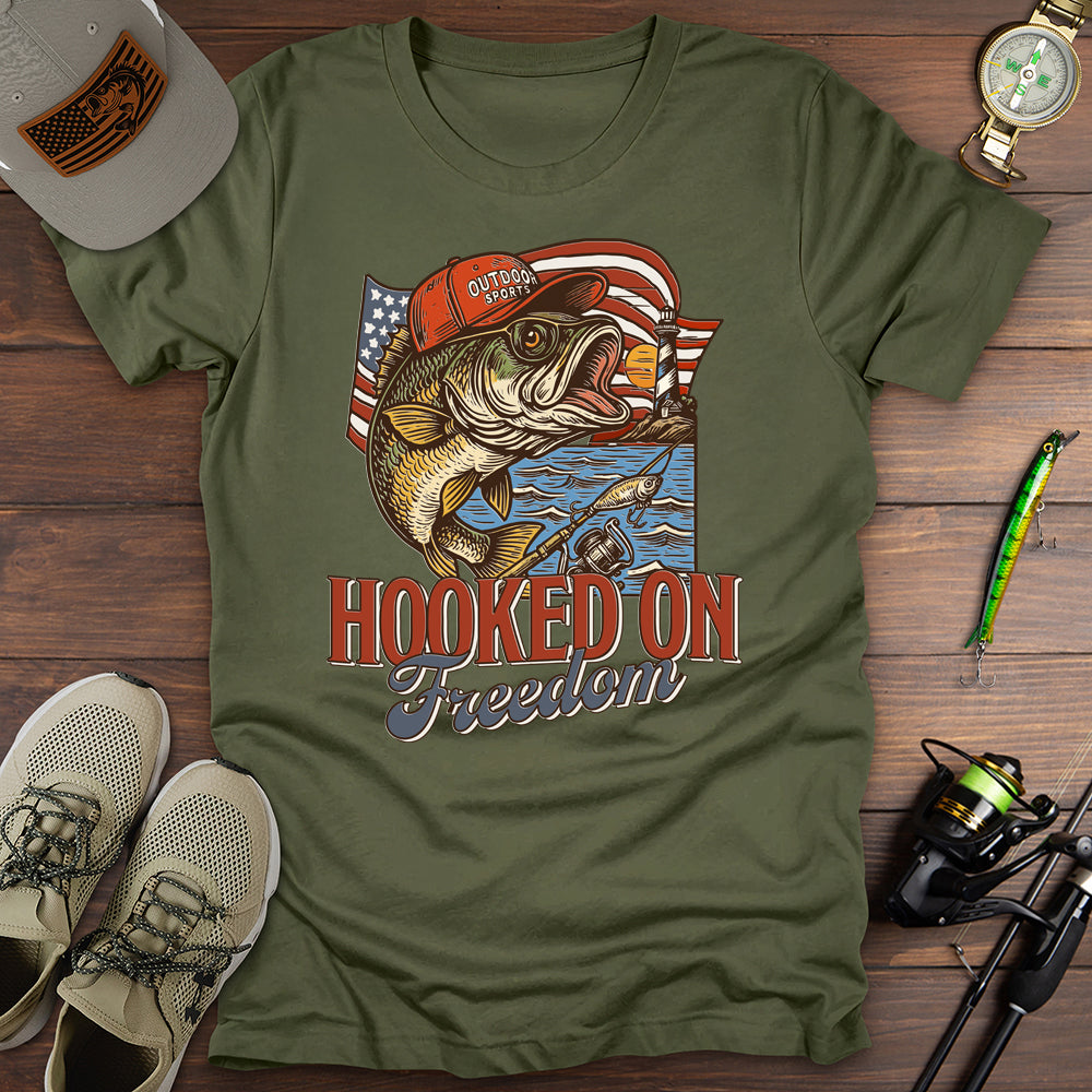 Hooked On Freedom T-Shirt