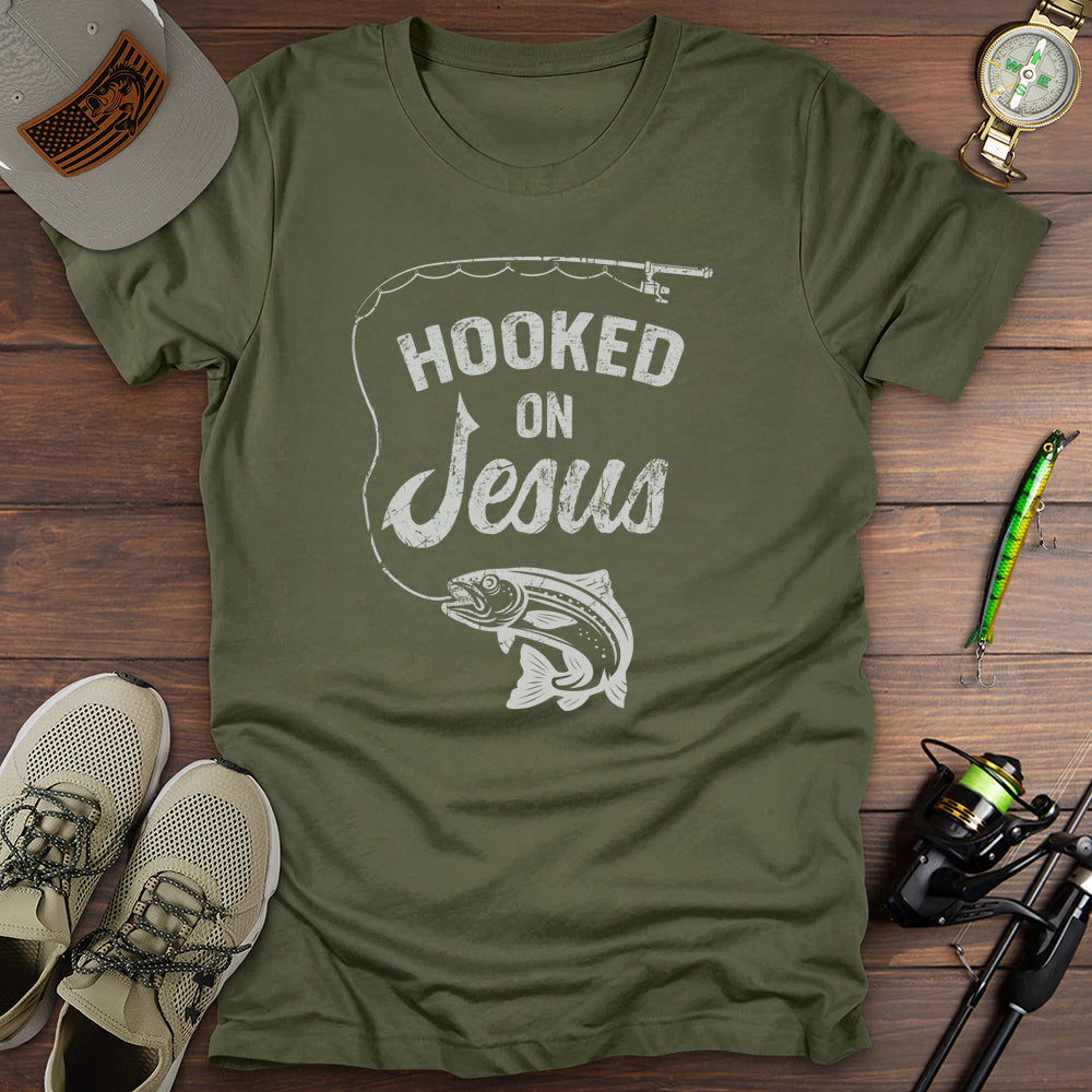 Hooked On Jesus T-Shirt