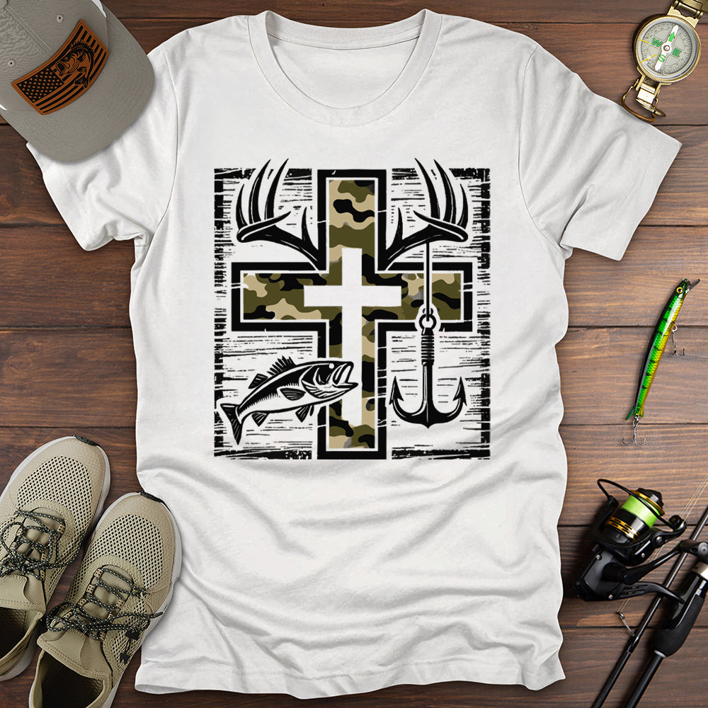 Hunt Faith Fishing T-Shirt