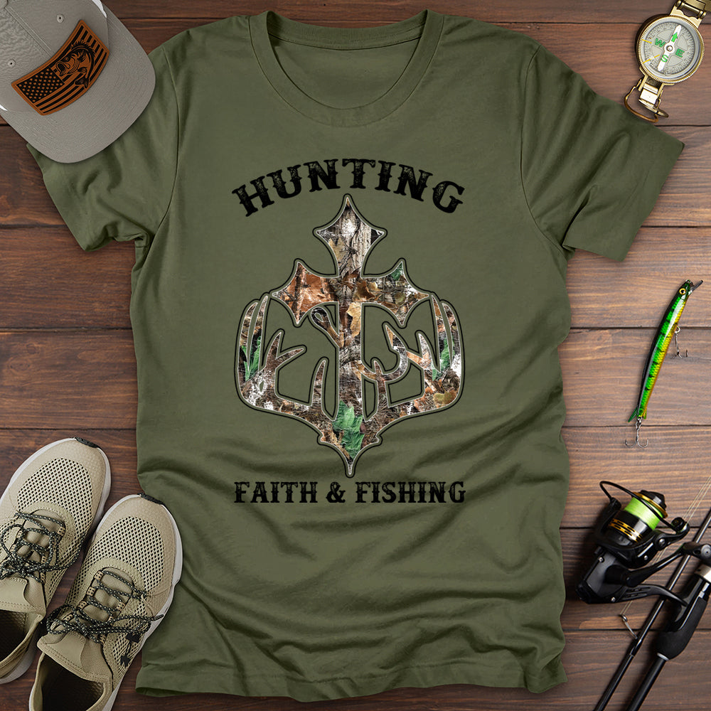 Hunt Faith Fishing T-Shirt