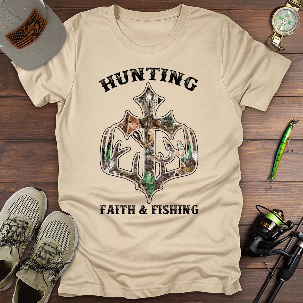 Hunt Faith Fishing T-Shirt
