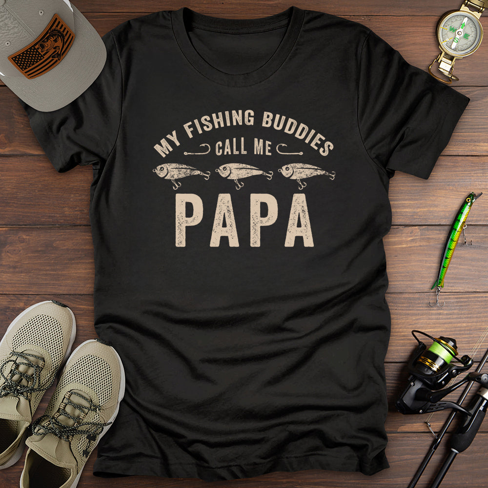Fishing Buddies Call Me Papa T-Shirt