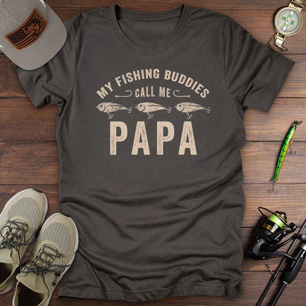 Fishing Buddies Call Me Papa T-Shirt