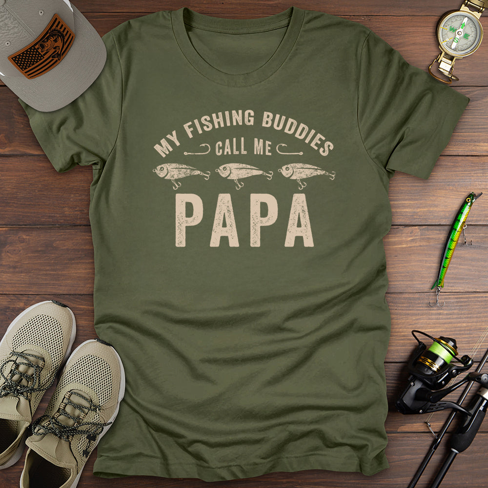 Fishing Buddies Call Me Papa T-Shirt