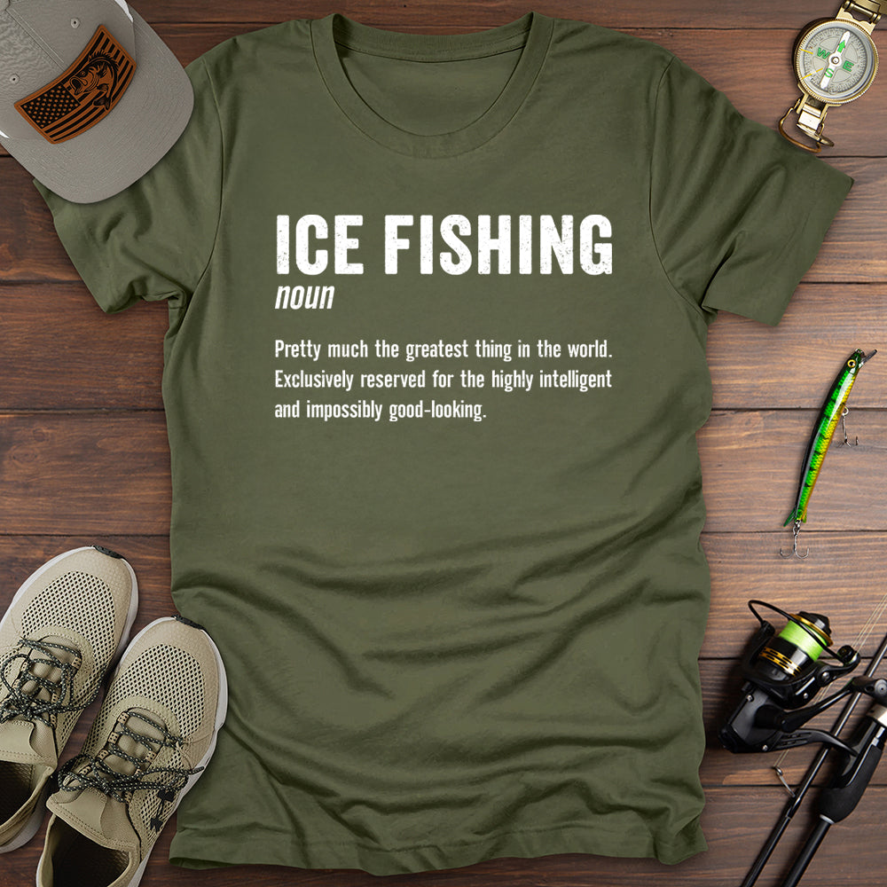Ice Fishing Funny T-Shirt