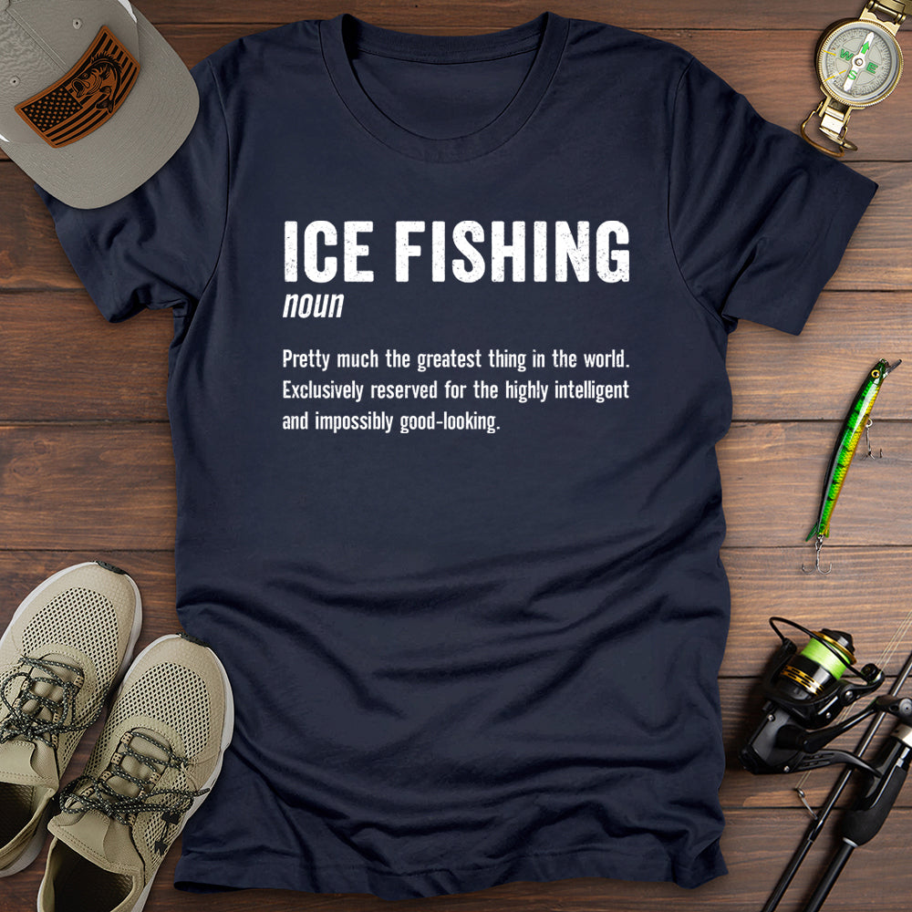 Ice Fishing Funny T-Shirt