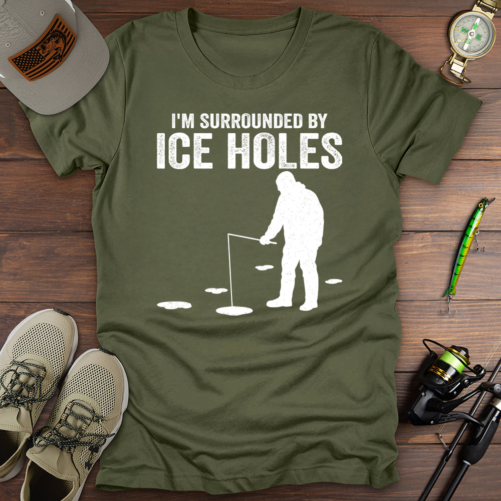 Surrounded By Ice Holes T-Shirt
