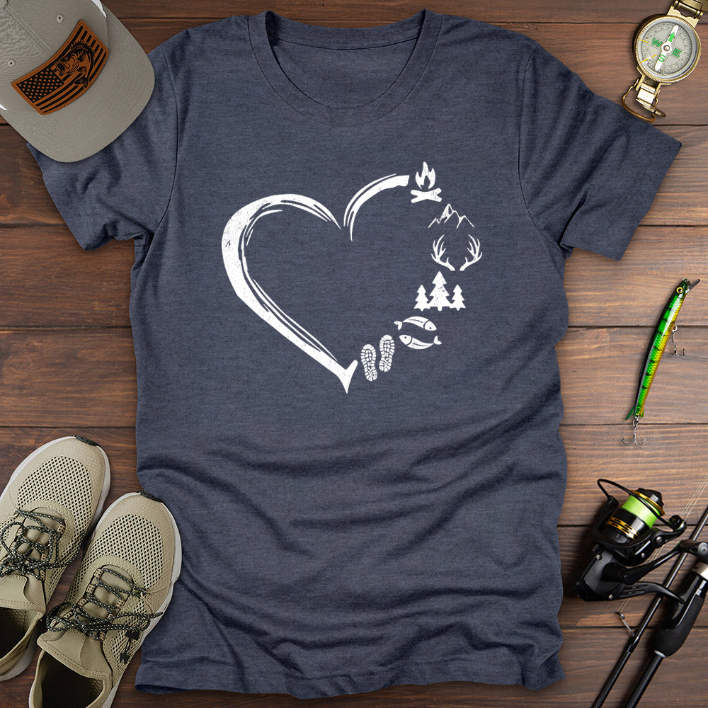 Love Hunting Fishing T-Shirt