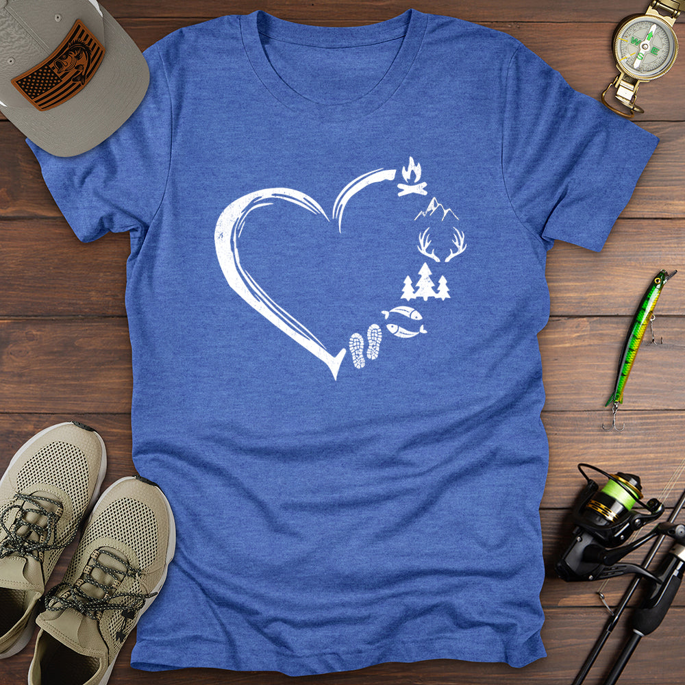 Love Hunting Fishing T-Shirt