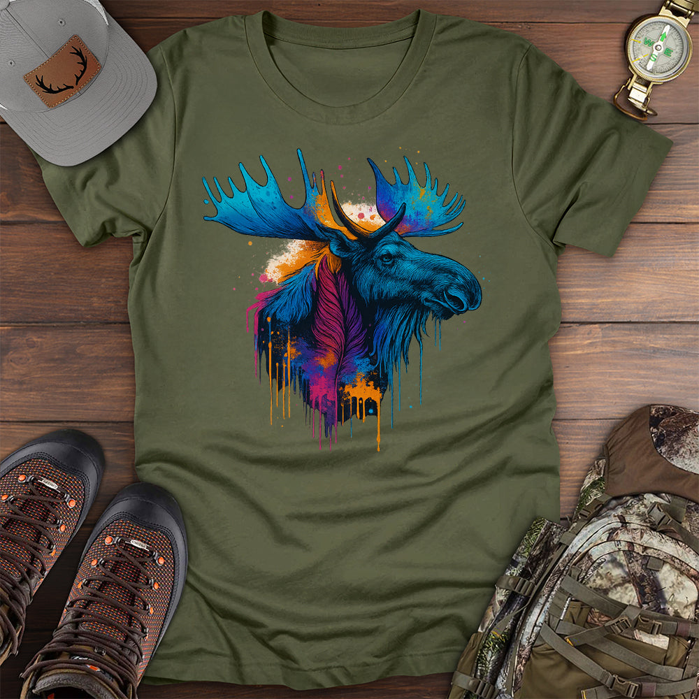 Color Rush Moose T-Shirt