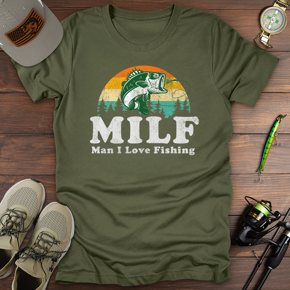 Man I Love Fishing T-Shirt