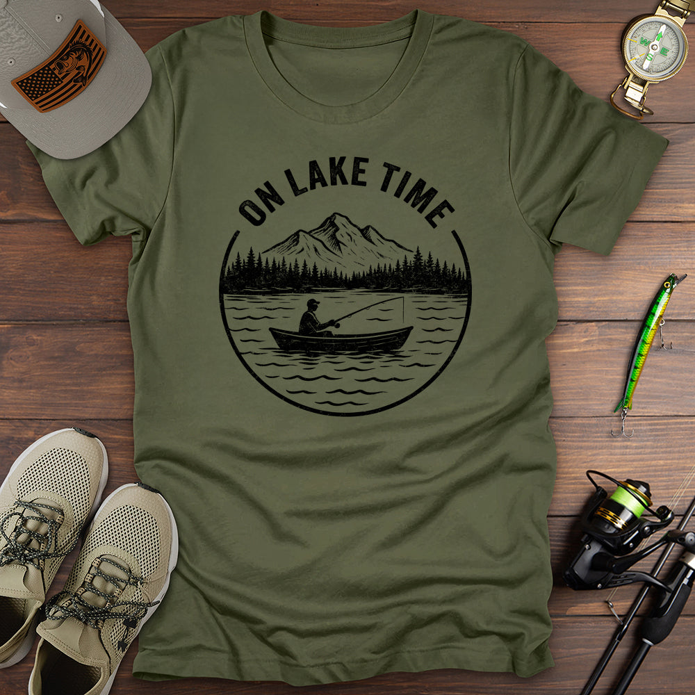 On Lake Time Fishing T-Shirt