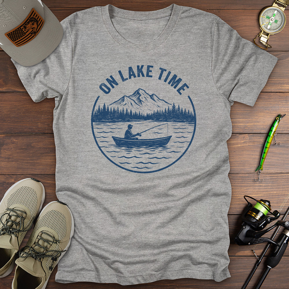 On Lake Time Fishing T-Shirt