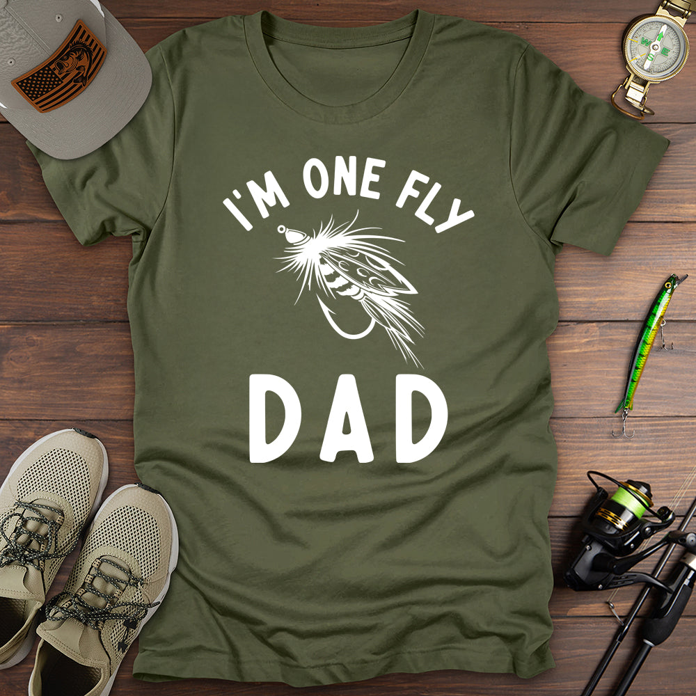 I'm One Fly Dad Fishing T-Shirt