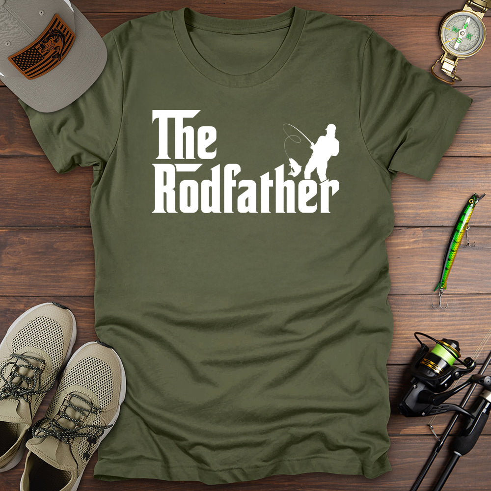The Rodfather Fishing T-Shirt