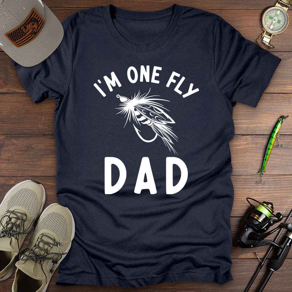 I'm One Fly Dad Fishing T-Shirt