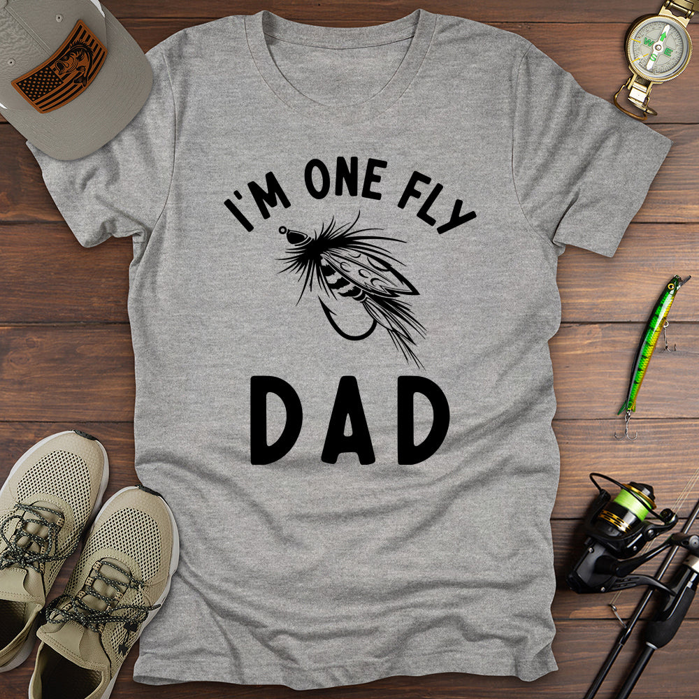 I'm One Fly Dad Fishing T-Shirt