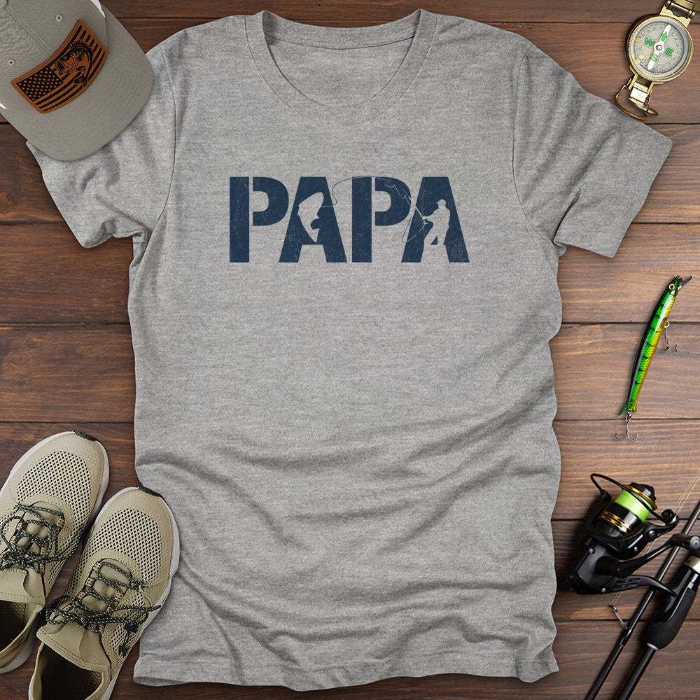 Papa Fishing T-Shirt