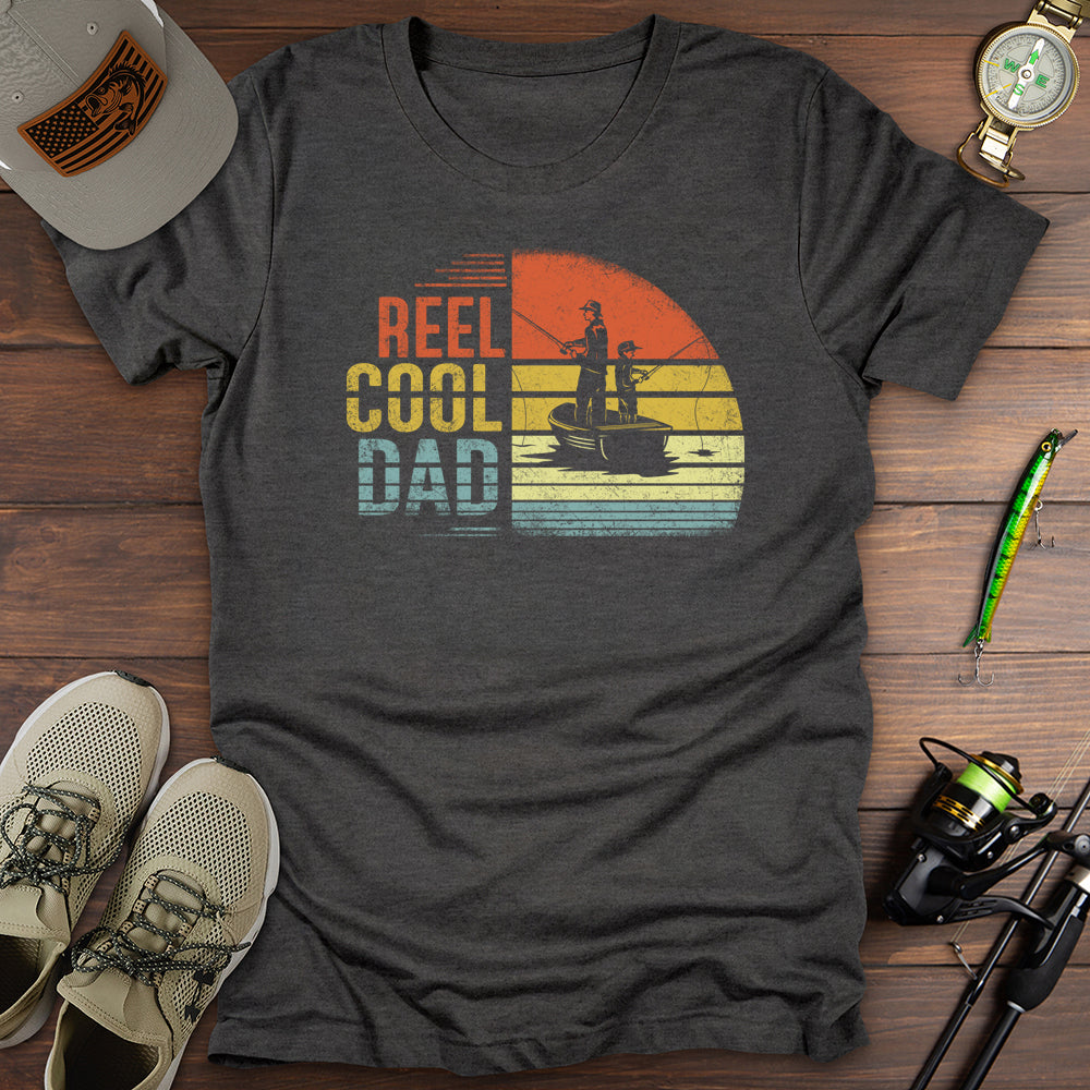 Reel Cool Dad Fishing T-Shirt