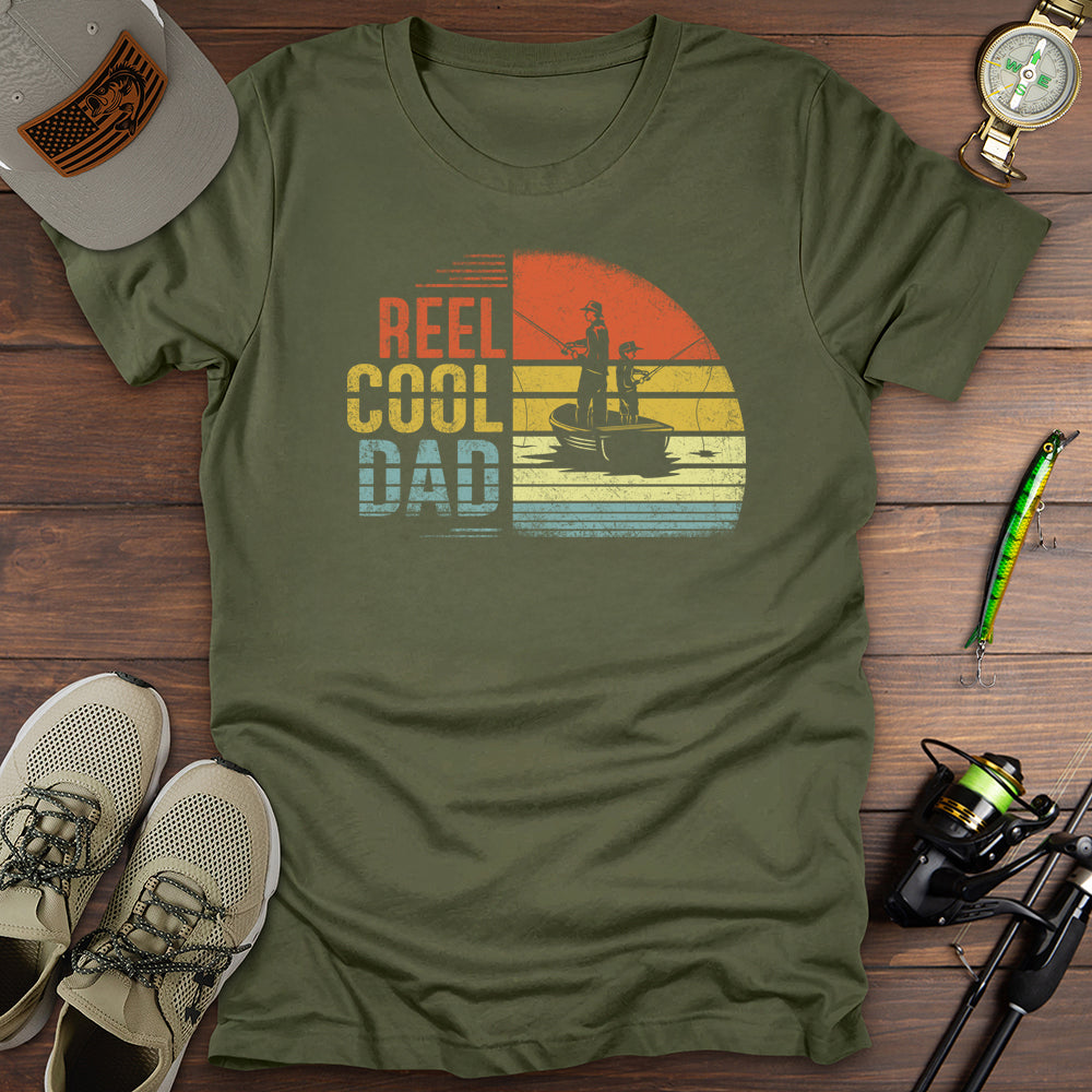 Reel Cool Dad Fishing T-Shirt