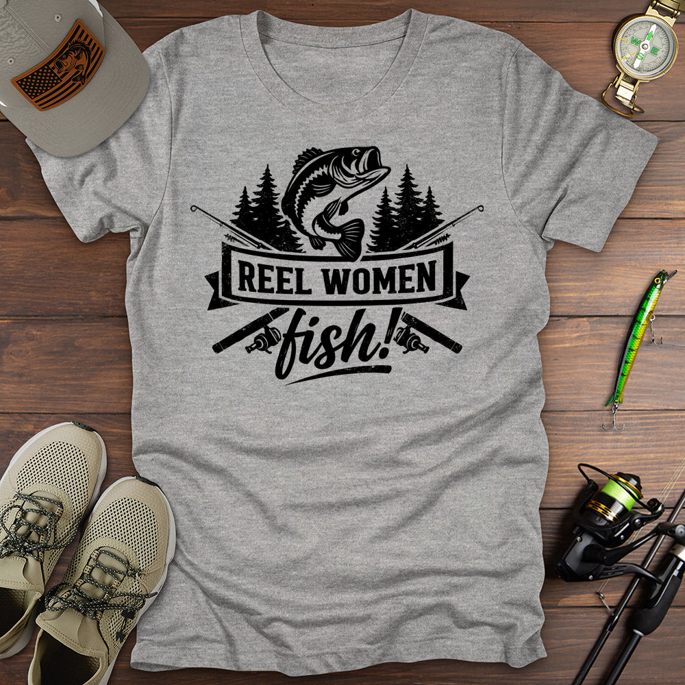 Reel Women Fish T-Shirt
