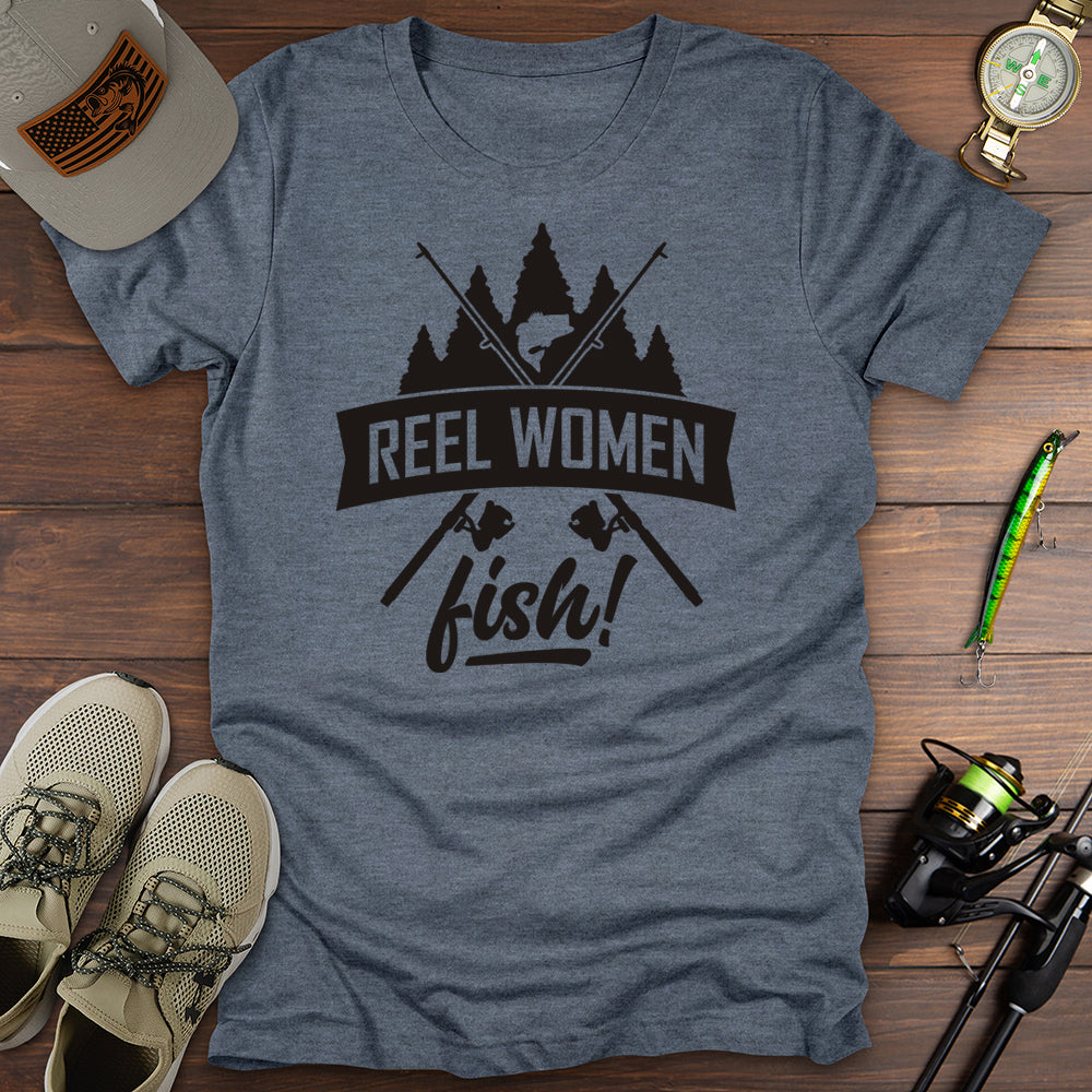 Reel Women Fish T-Shirt