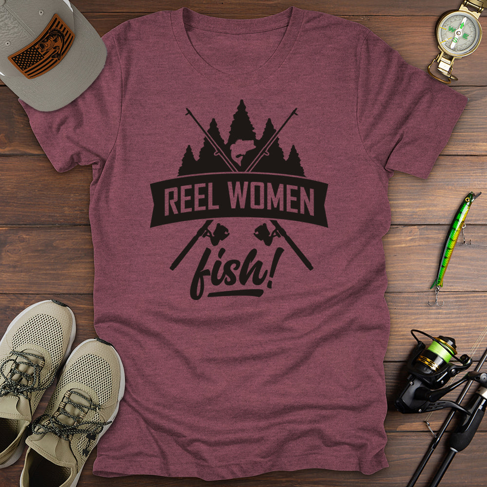 Reel Women Fish T-Shirt